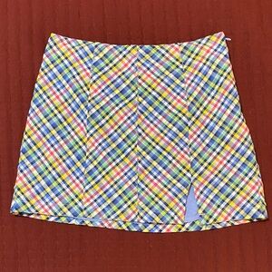 Urban Outfitters Plaid Mini Skirt Small Petite